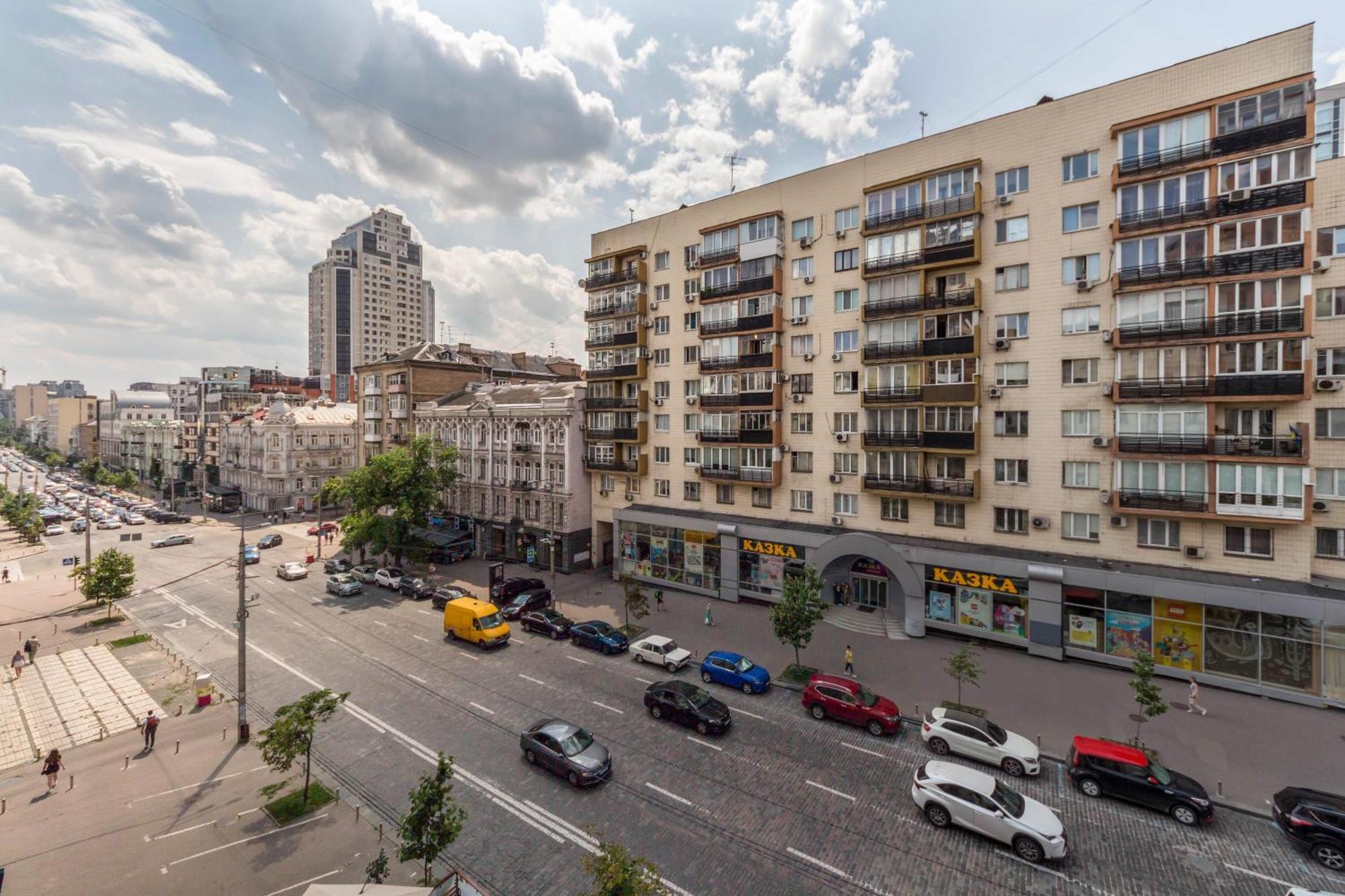 Apartments On Velyka Vasylkivska 47 キエフ エクステリア 写真